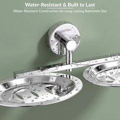 Plantex Stainless Steel Double Soap Holder for Bathroom/Soap Stand/Dual Soap Dish/Soap Storage/Bathroom Accessories - (Chrome)-4