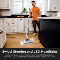 Shark Steam & Scrub Steam Mop (S8201) | Automatic Steam & Scrub