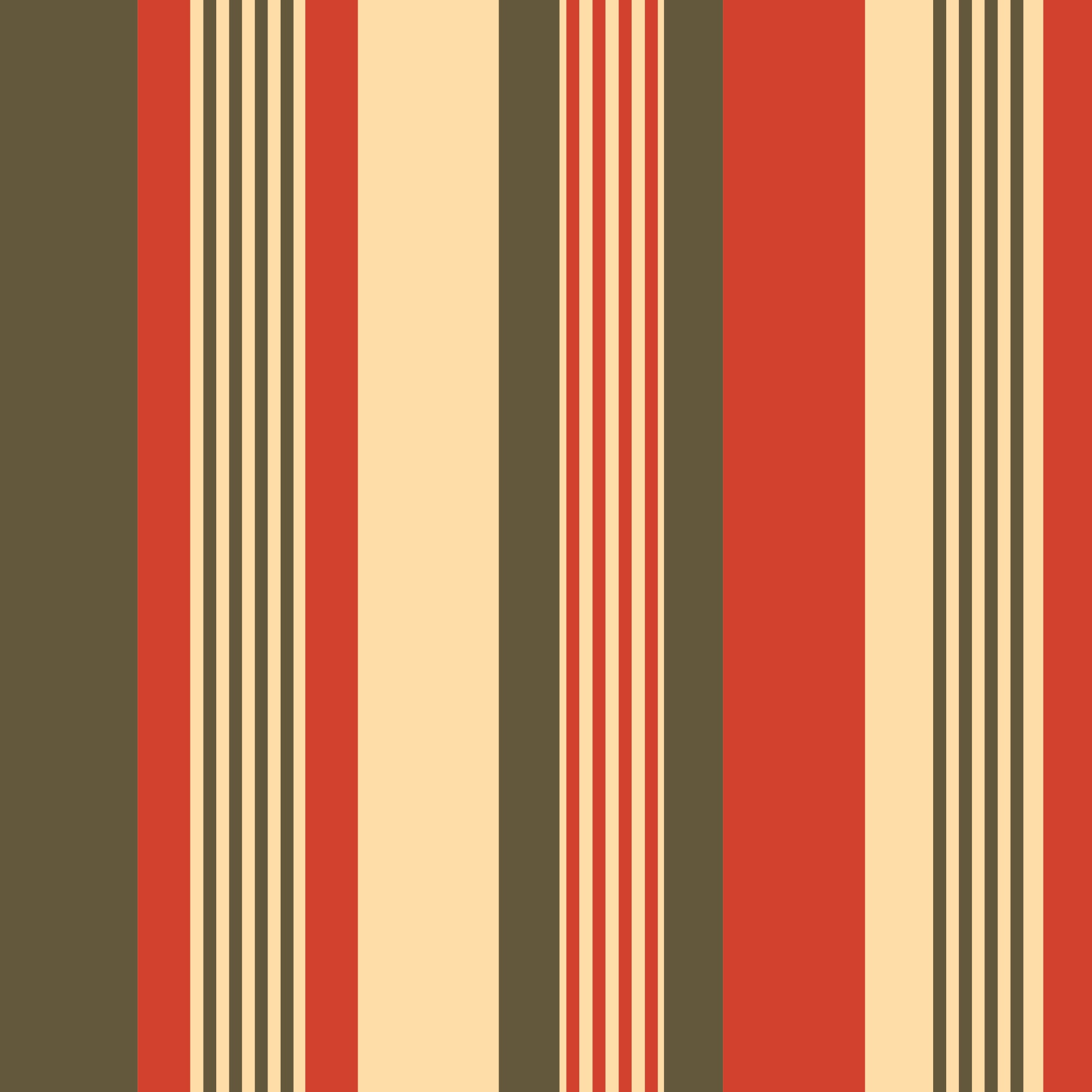 Outdoor Fabric Stripe Pillow Shade No 6