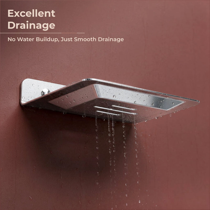 Plantex Soap Dish for Bathroom/Stainless Steel Wall Mounted Soap Holder/Case/Bathroom Accessories - (Chrome)-3