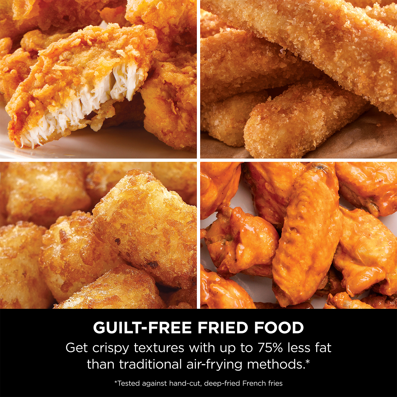 Ninja Air Fryer MAX PRO 6.2L (AF180IN) | Max Crisp Tech | Free from PTFE, PFOA & PFAS