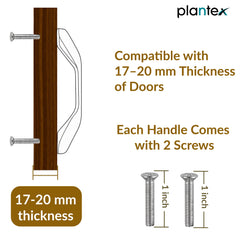 Plantex Cabinet Handle/96mm Handle for Drawer/Wardrobe/Kitchen Handle/Pull-Push Handle for Home/Office - Pack of 1 (Gold) (Model APS-PH-101)-5