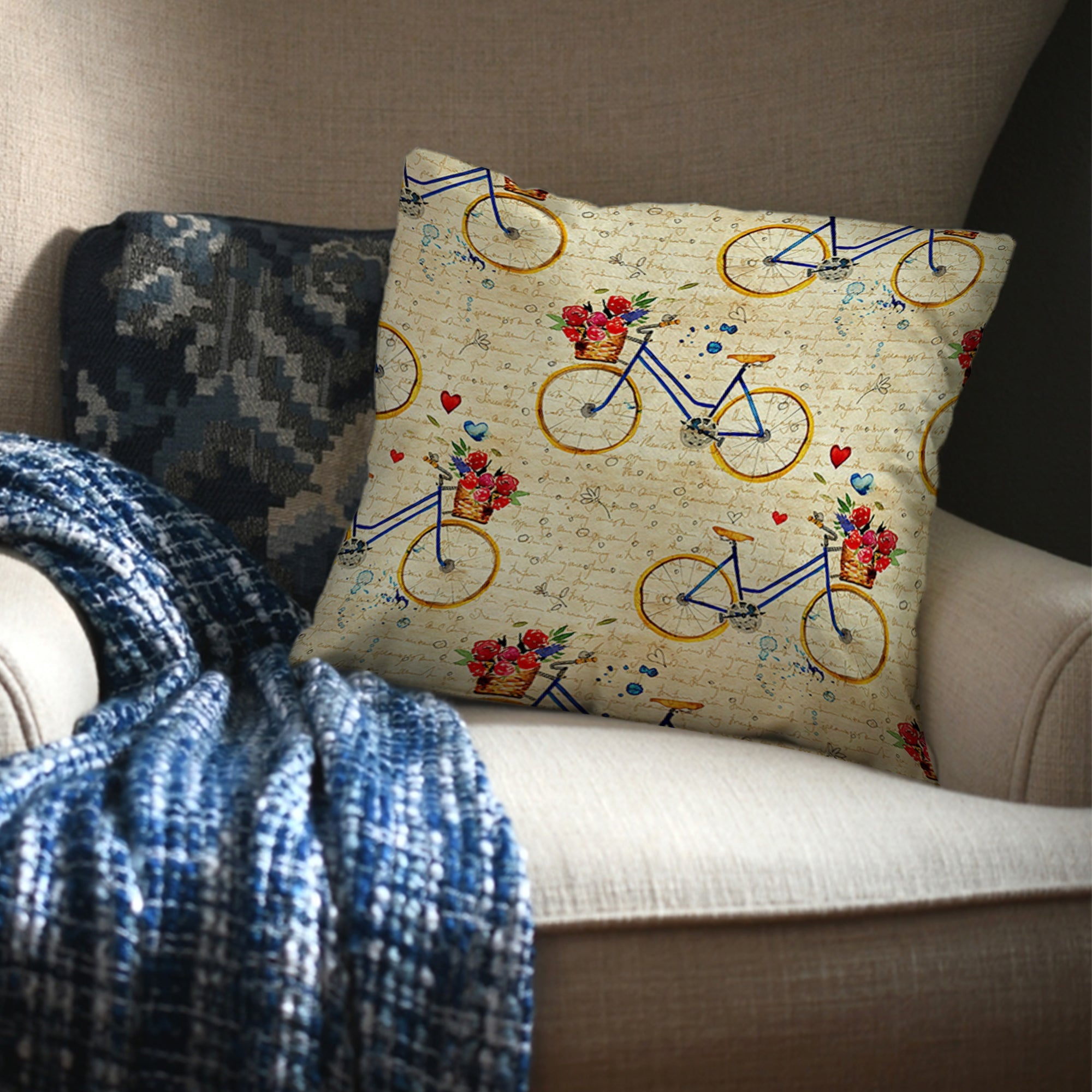 Outdoor Fabric Print Pillow 07