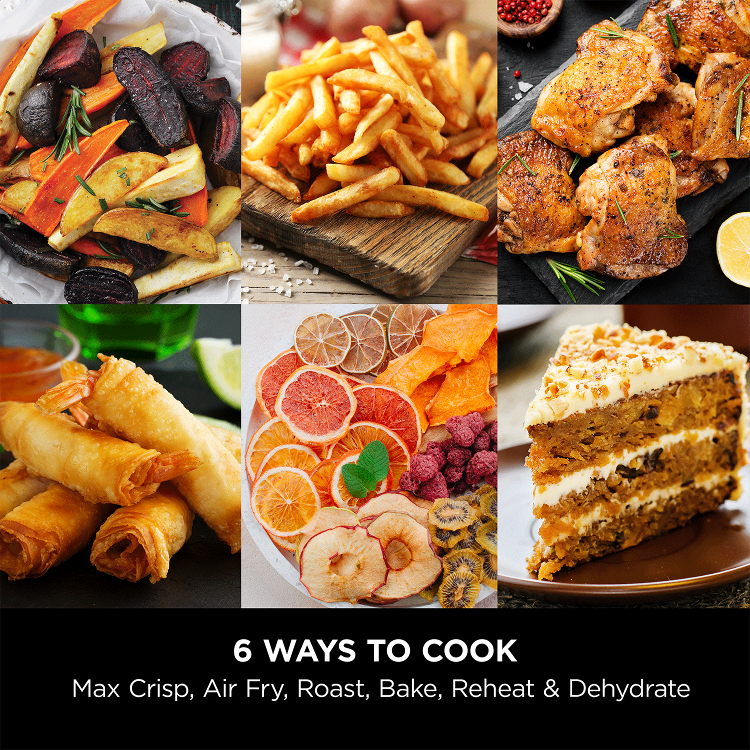 Ninja Air Fryer MAX PRO 6.2L (AF180IN) | Max Crisp Tech | Free from PTFE, PFOA & PFAS