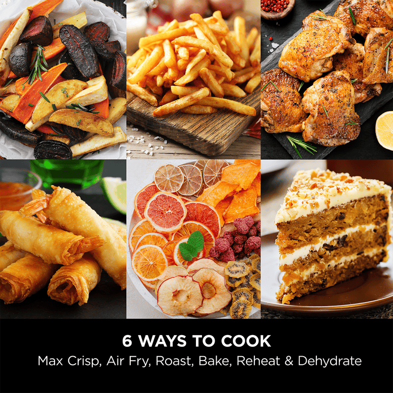 Ninja Air Fryer MAX PRO 6.2L (AF180IN) | Max Crisp Tech | Free from PTFE, PFOA & PFAS