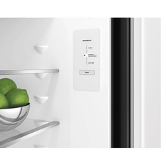 Electrolux UltimateTaste 300 341 Litres 2 Star Frost Free Double Door Refrigerator with Door Alarm (ETB3700K-H, Glossy Black Steel)
