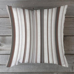 Outdoor Fabric Stripe Pillow Shade No 8
