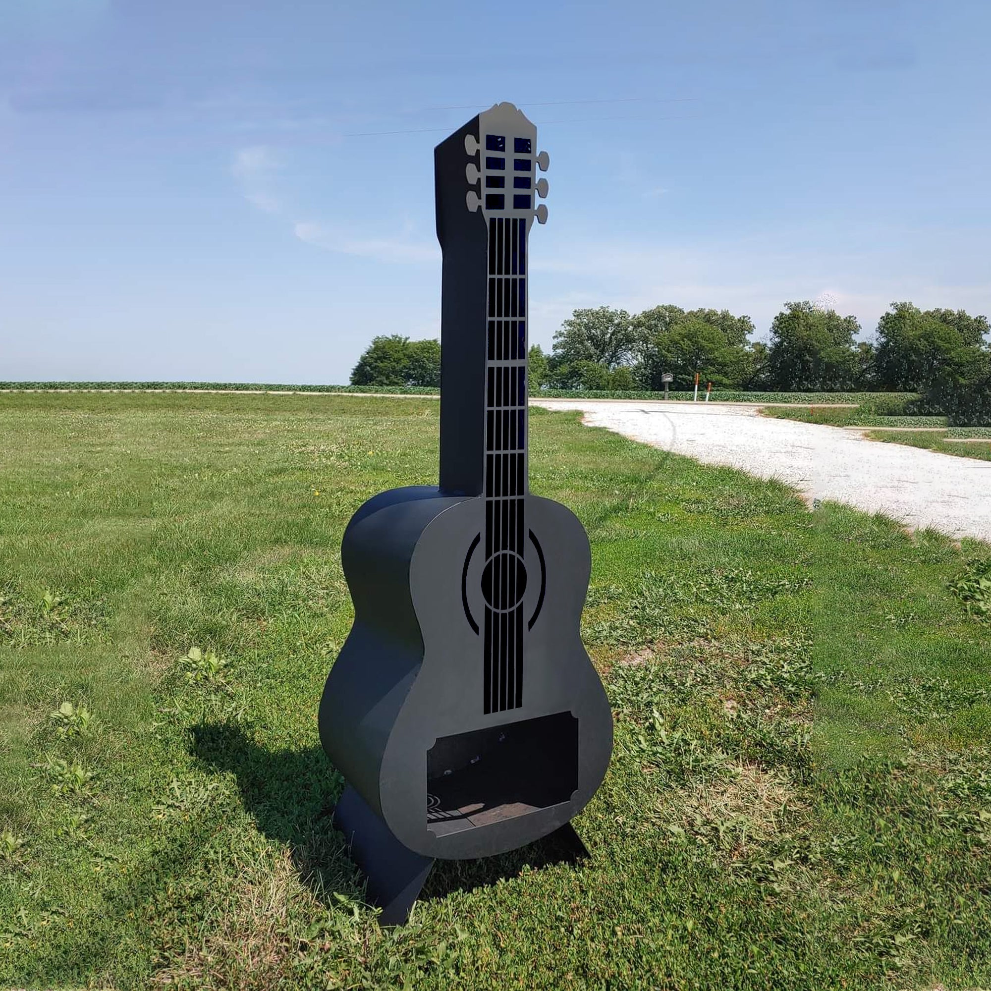 Guitar Outdoor Fire Pits