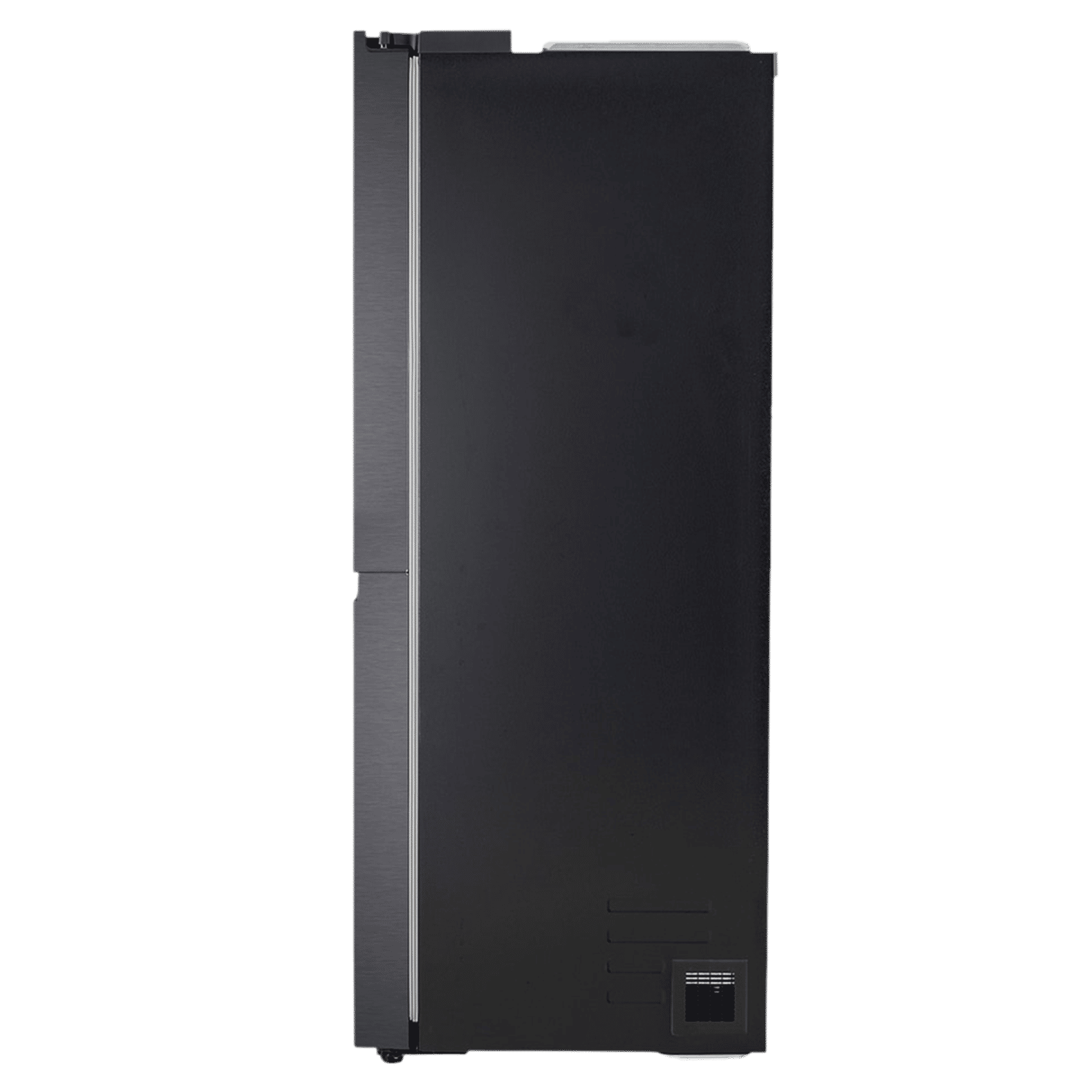 LG 630 Litres 3 Star Frost Free Side by Side Door Smart Wifi Enabled Refrigerator with Multi Air Flow (GL-L257CMC3, Matt Black)