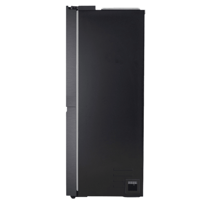 LG 630 Litres 3 Star Frost Free Side by Side Door Smart Wifi Enabled Refrigerator with Multi Air Flow (GL-L257CMC3, Matt Black)