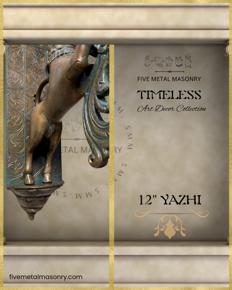 Yazhi Panchaloha Bronze Icon - 12"- Timeless Collection | Made to Order