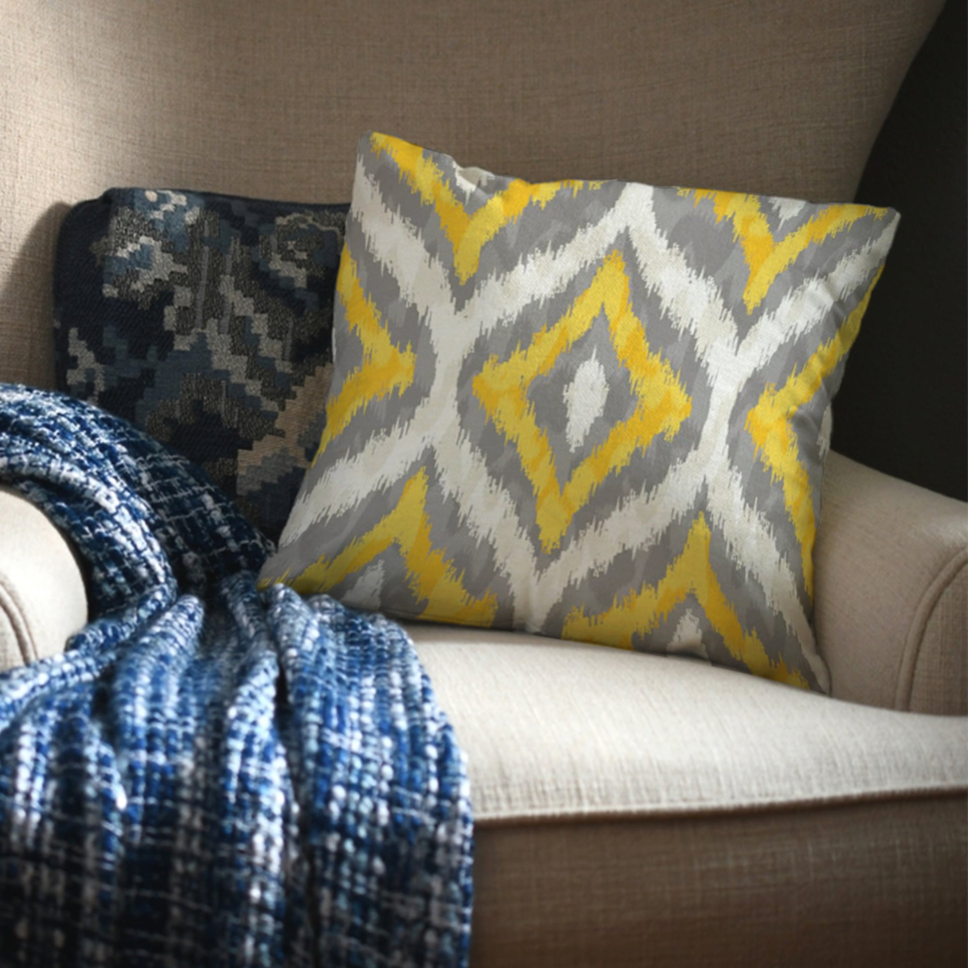 Outdoor Fabric Print Pillow 09