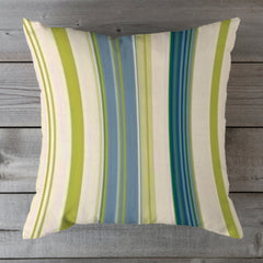 Outdoor Fabric Stripe Pillow Shade No 9