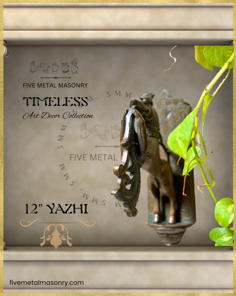 Yazhi Panchaloha Bronze Icon - 12"- Timeless Collection | Made to Order