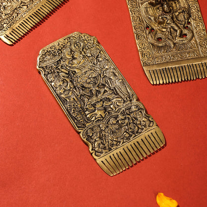 Brass Vintage Hair Comb