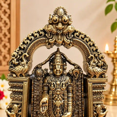 Brass Tirupati Balaji/Venkateshwar lightweight Idol