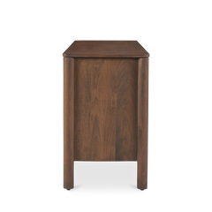 Indiana Scalloped Edge Solid Wood Dresser – Modern Storage Cabinet