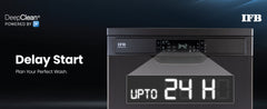 IFB 16 Place Settings with DeepClean® Technology Powered by AI Freestanding Dishwasher (Neptune VX16, Inox Grey, Largest Capacity Washes upto 92 Utensils, 70° Hot Water Wash)