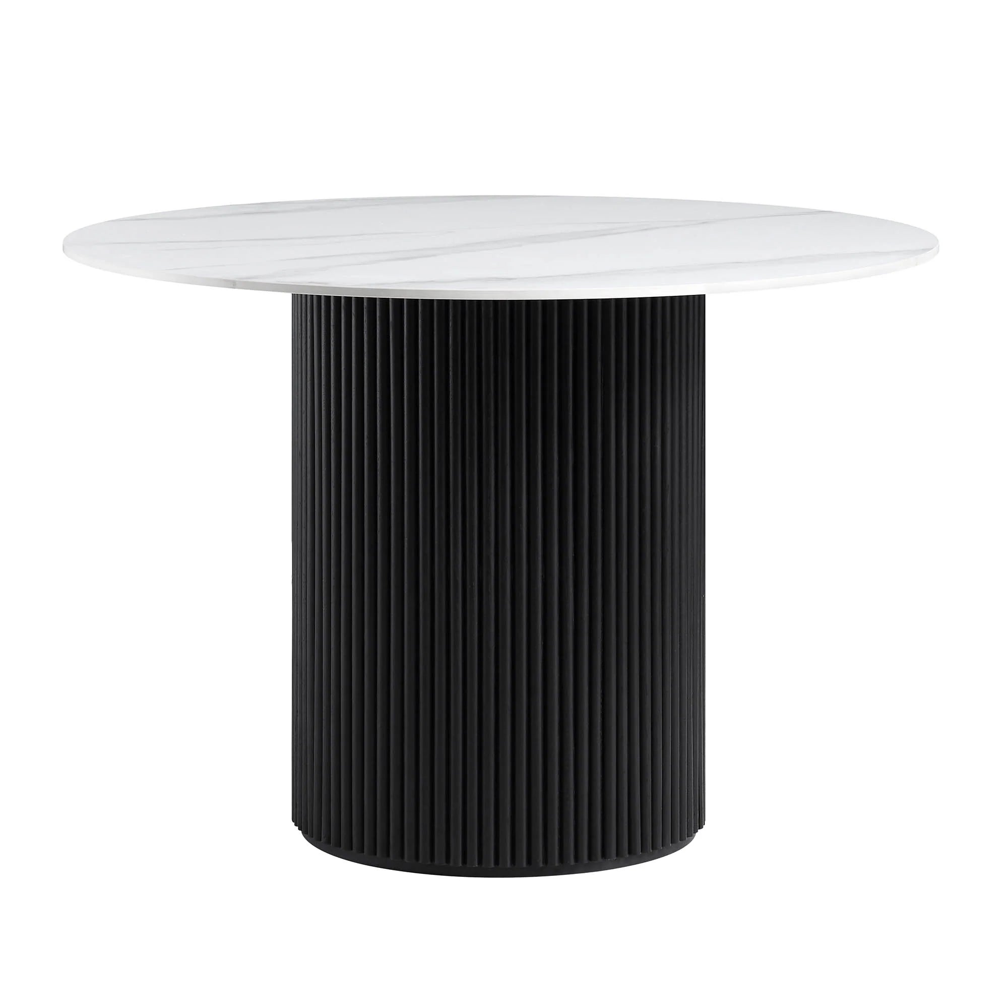 Velin Round Solidwood Pedestal Dining Table
