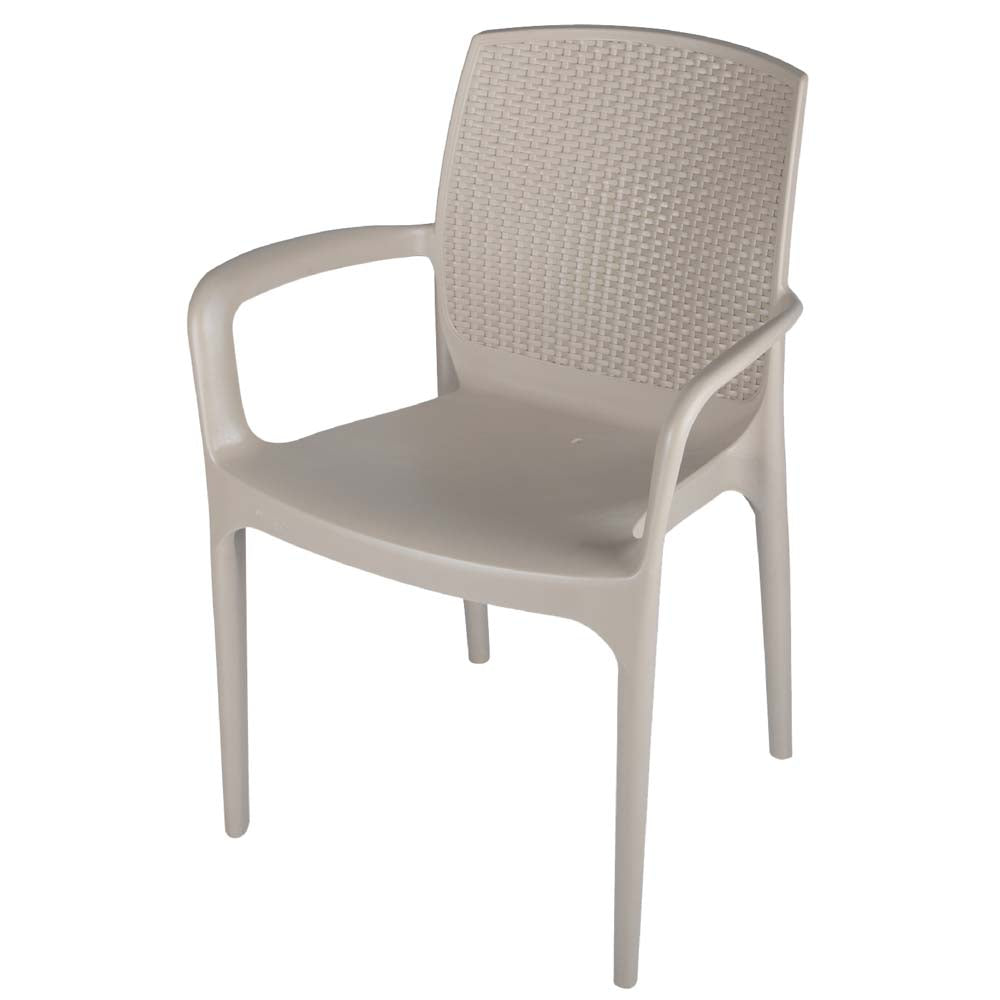 Supreme Texas Plastic With-Arm Chair