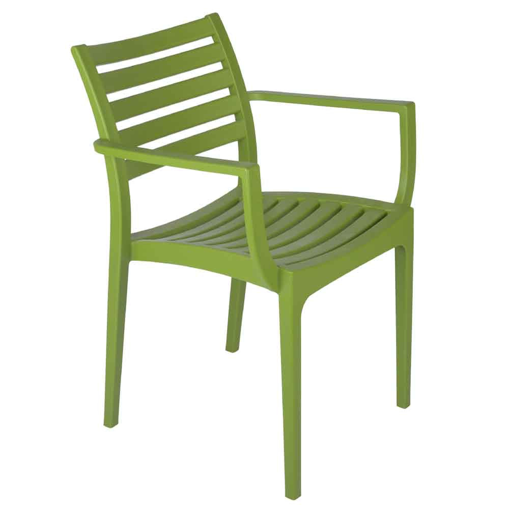 Supreme Empire Plastic With-Arm Chair