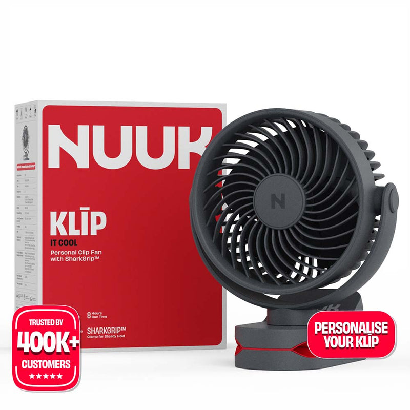 Personal Clip Fan with SharkGrip™ | KLĪP