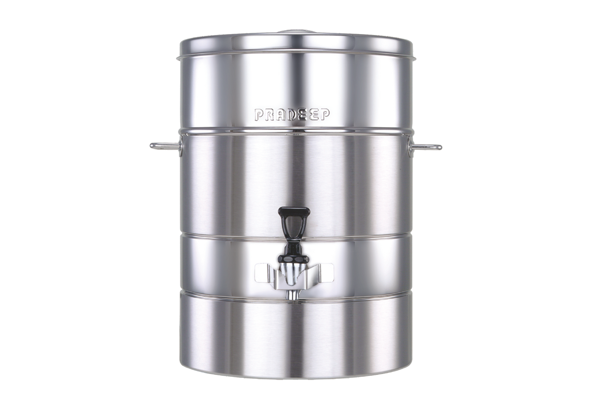 Pradeep Insulated Stainless Steel Tea / Coffee Urn with Tap (6 L – 35 L)
