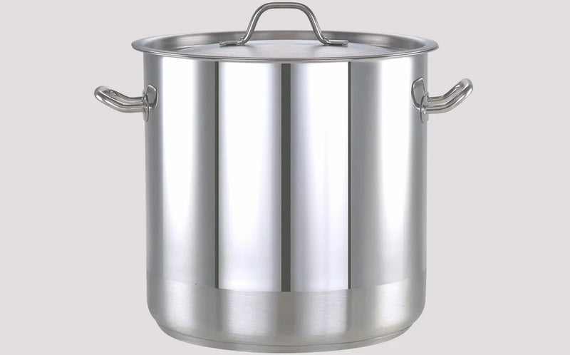 Pradeep Stainless Steel Stock Pot (Cook Pot Full) – Encapsulated Base, NSF