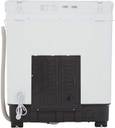 Panasonic 10 kg Semi Automatic Top Load Washing Machine White, Grey (NA-W100H6HRB)