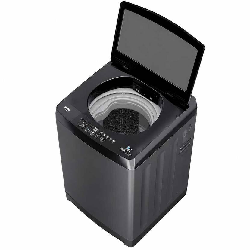 Haier 10 kg Fully Automatic Top Load Washing Machine with In-built Heater Black (HWM100-H326BK)-3