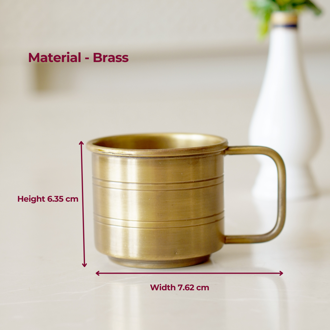 Brass Antique Coffee Cup