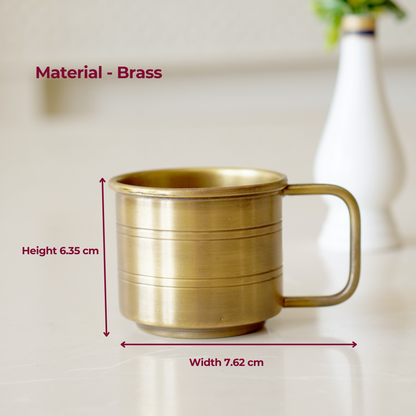 Brass Antique Coffee Cup