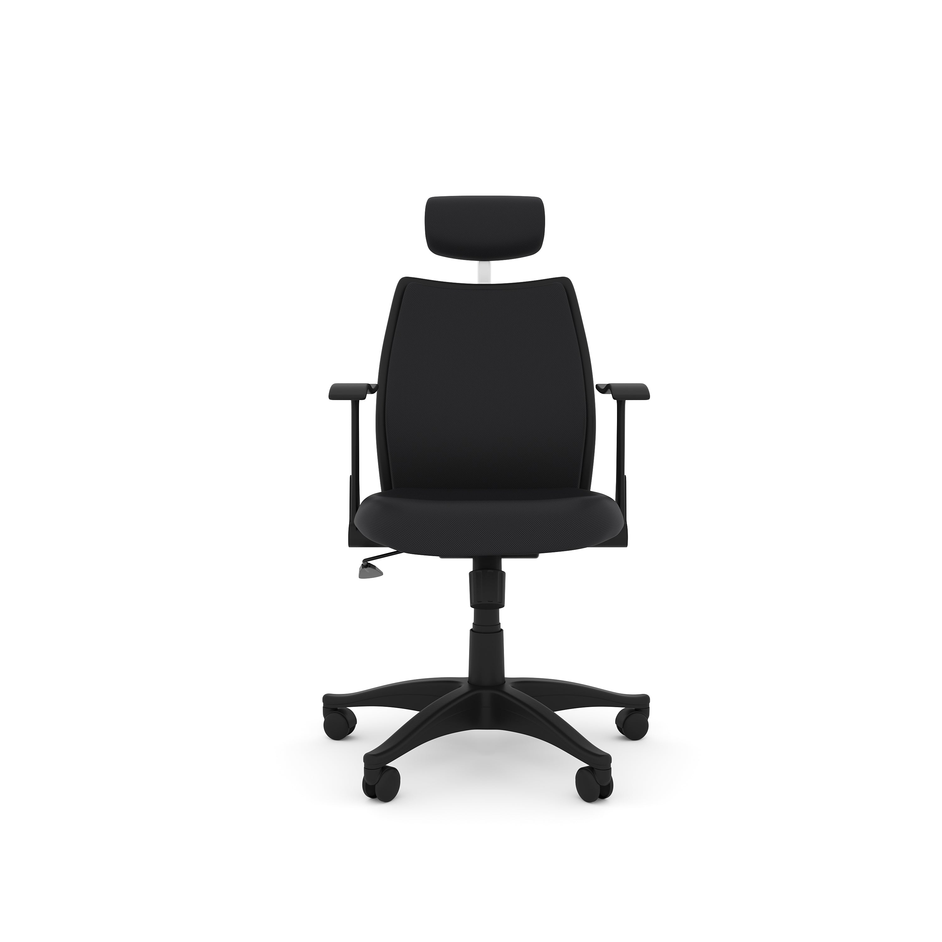 Nilkamal Blaze High back Chair (Black / Black)