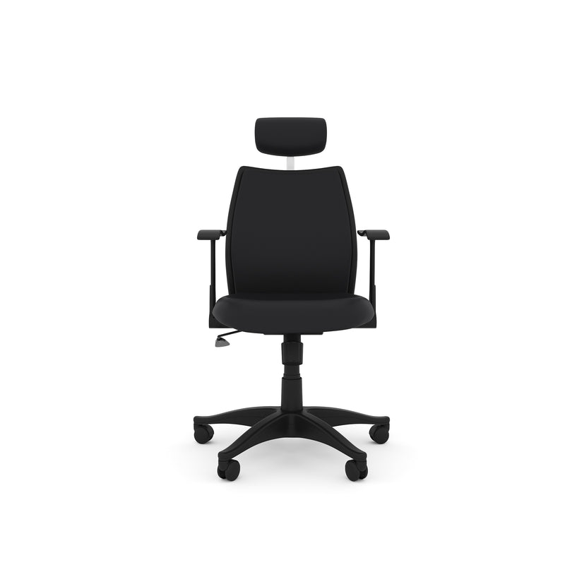 Nilkamal Blaze High back Chair (Black / Black)
