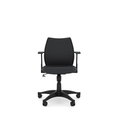 Nilkamal Blaze Mid Back Chair (Black)
