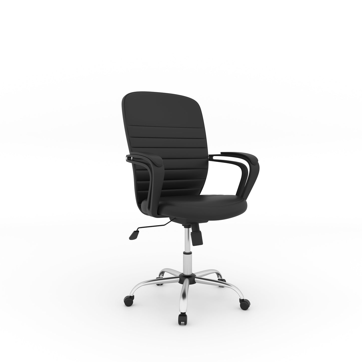 Nilkamal Aries Mid Back Office Chair (Black)