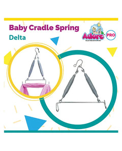 Adore Pro Delta Baby Cradle Spring - Silver