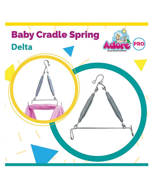 Adore Pro Delta Baby Cradle Spring - Silver