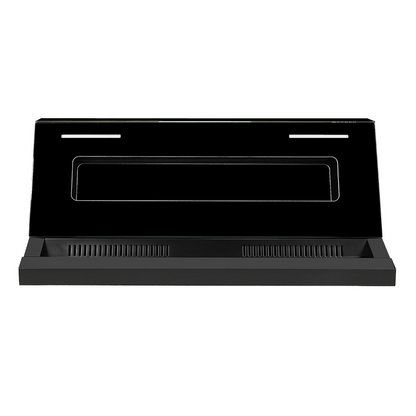 Faber HOOD VIVID FL HC BK 90 Wall Mounted Matte Black Chimney