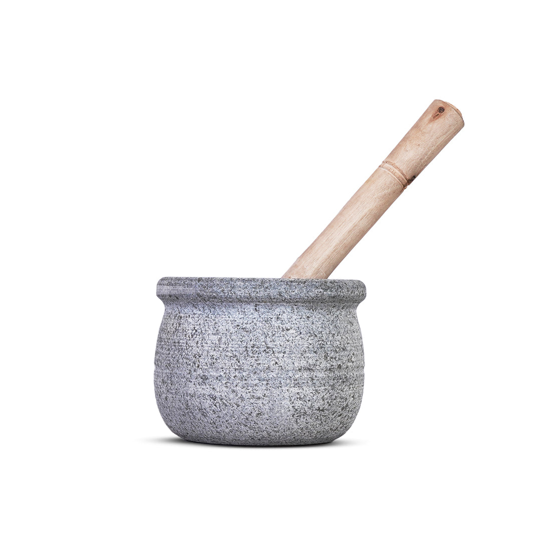 Stone Chatti and Mathu (Dal Masher)