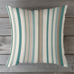 Outdoor Fabric Stripe Pillow Shade No 10