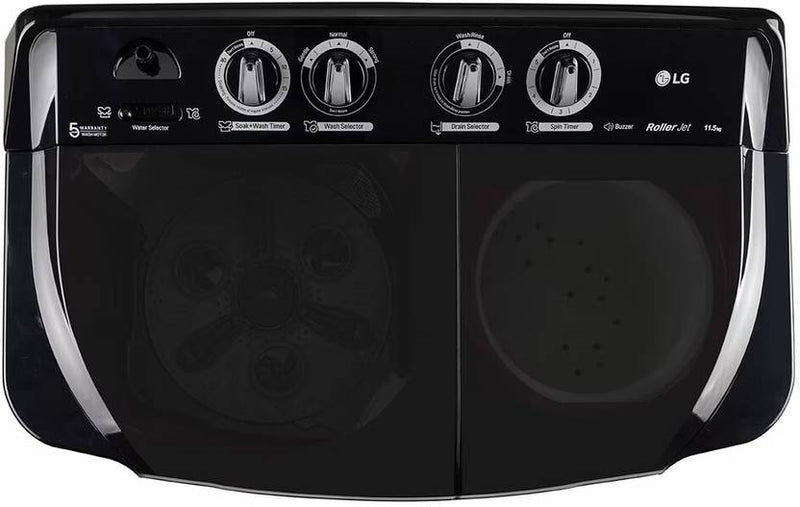 LG 8.5 kg Semi Automatic Top Load Washing Machine Red (P8535SDAZ)-3