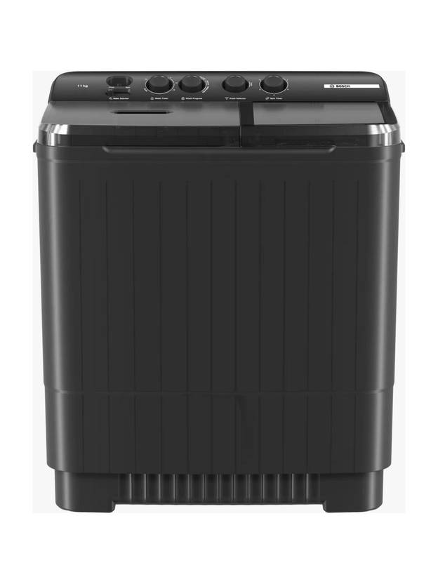Bosch 11 kg Semi Automatic Top Load Washing Machine Grey (WJZ115D0IN)-1