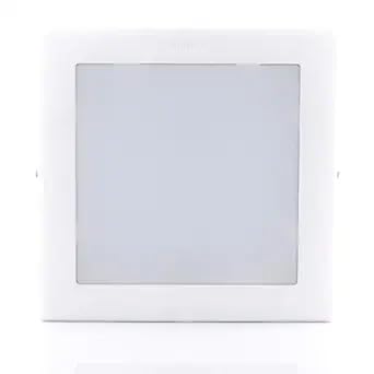 Philips 12W Star Surface Square LED Light – White, Plastic Body (Pack of 2)