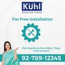 KUHL Platin D8 Stylish 65% Power Saving with 1 Year Warranty BLDC Motor with Remote 1500 mm Ceiling Fan (5 Star | White | Pack of 1)