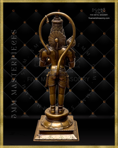 Hanuman Panchaloha Bronze Icon - 18"-  Masterpieces Collection