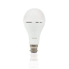 Philips B22 Stellar Bright Rechargeable Emergency Inverter LED Bulb, 8W + 10W Emergency Bulb