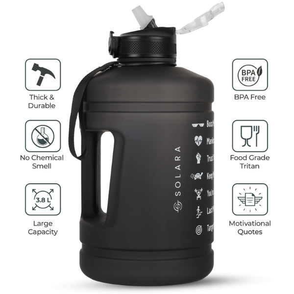 Motivational Water Bottle 3.8 L