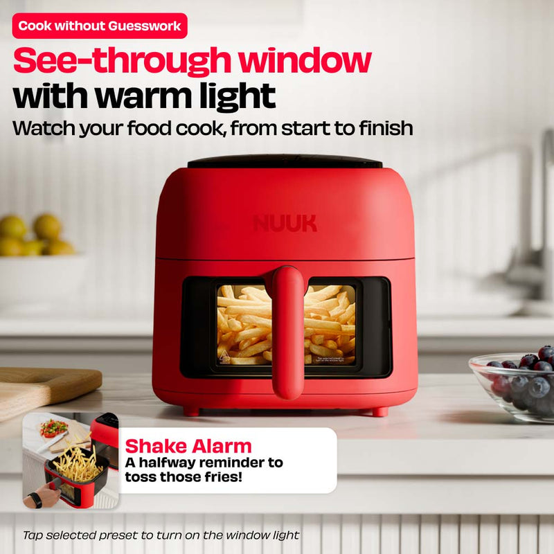 World's 1st 100% Toxin-Free ILAG® Certified CeramicTech™ Air Fryer with XL Basket | BRĪSK