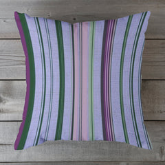Outdoor Fabric Stripe Pillow Shade No 11